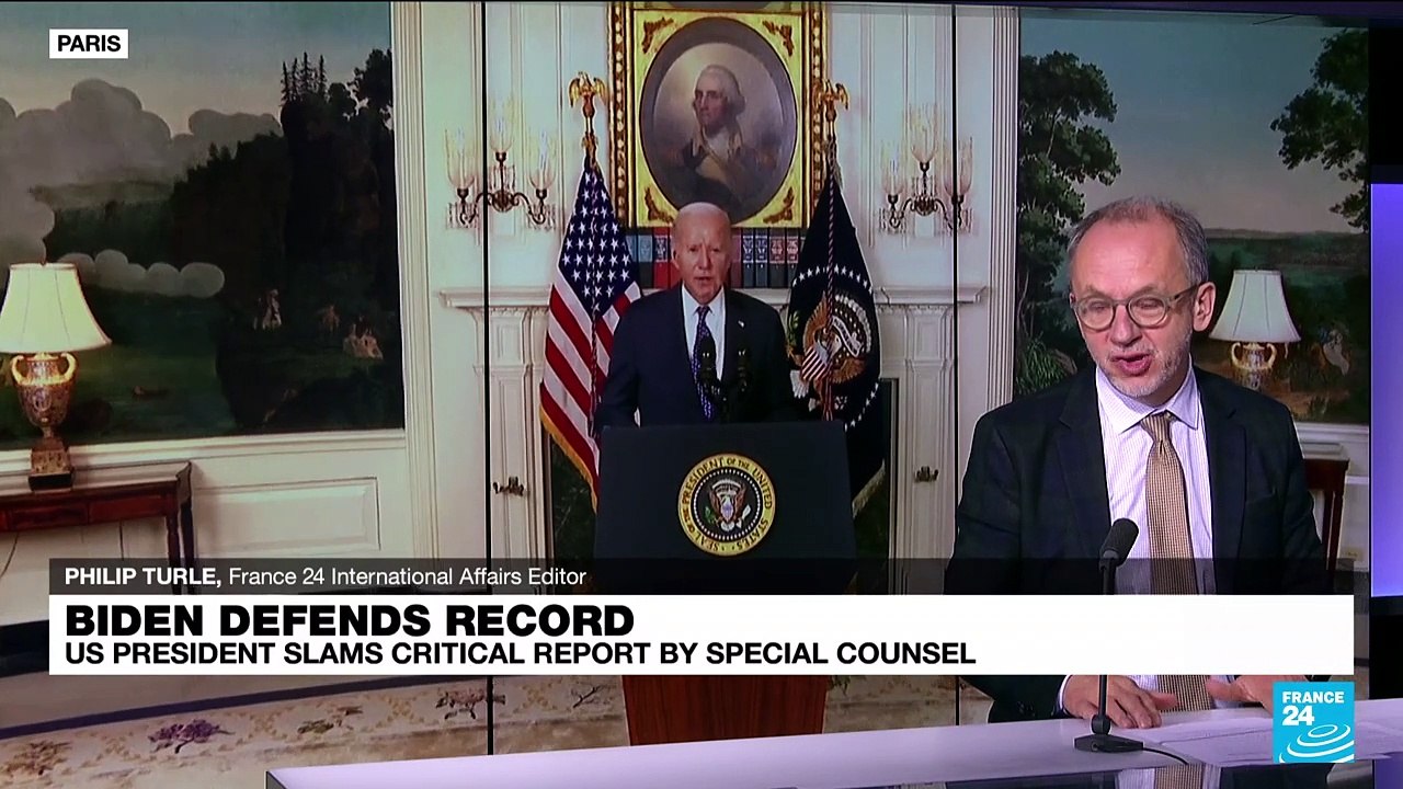 Biden's age back under scrutiny after devastating documents probe