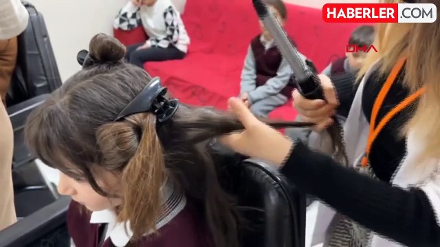 Halk Eğitim Merkezi, öğrencilere güzellik ve saç bakım kursu açtı