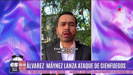 Jorge Álvarez Máynez lanza nuevo ataque