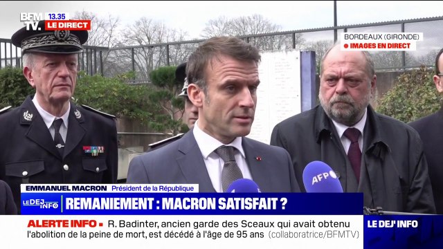 Désaccords avec François Bayrou: Ce qui m'importe ce sont les états de service, pas les états d'âme , réagit Emmanuel Macron