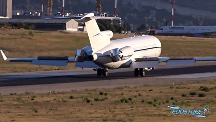 RARE & AMAZING! - VIP BOEING 727 Landing at Split Airport