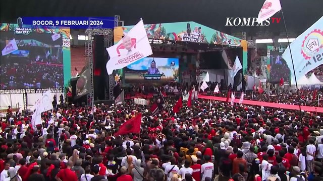 Orasi Yenny Wahid saat Kampanye Ganjar-Mahfud di Bogor: Nyanyikan Yel-Yel Soal Bansos