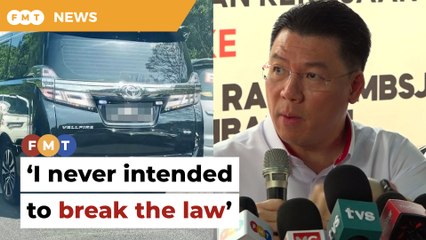 Nga admits his driver accused of tailgating ambulance