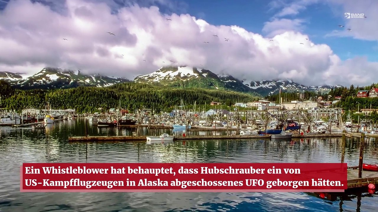 Whistleblower behauptet, Hubschrauber hätten in Alaska ein abgeschossenes UFO geborgen