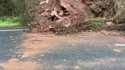 Ganarew landslip has closed the A40 northbound carriageway between Monmouth and Ross