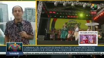 Tres millones de personas transitarán las calles de Salvador de Bahía durante los carnavales