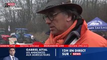 En plein direct depuis un blocage sur l'A1, un agriculteur décide de montrer ses fesses aux téléspectateurs de CNews !