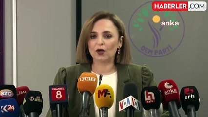 Başkan adaylarını açıklayan DEM Parti Sözcüsü Doğan: Kimseye rest veya jest yapmıyoruz