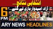 ARY News 6 PM Prime Time Headlines | 9th February 2024 |  :   