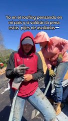 Hondureña trabaja bajo el sol en Estados Unidos