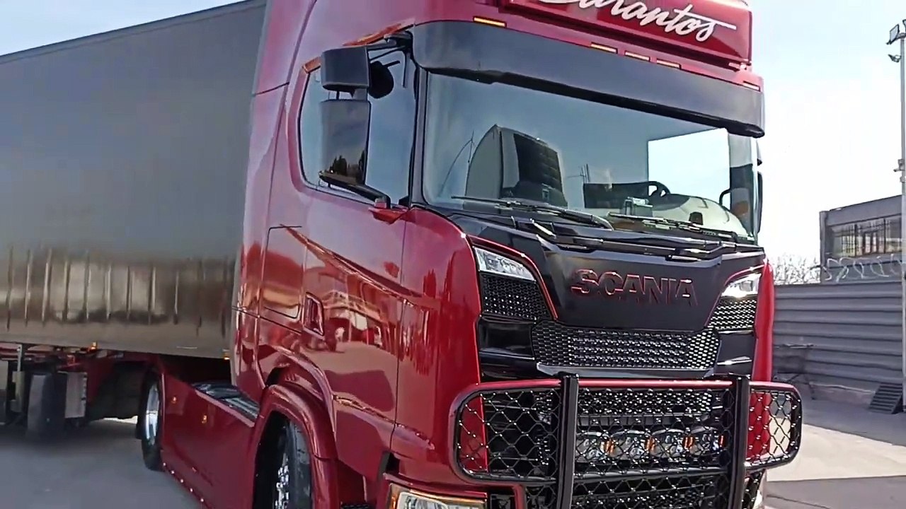 Amazing truck Scania 770S Sarantos / NextGeneration - Vidéo Dailymotion