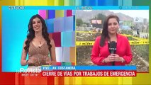 Sifonamiento colapsa una vía troncal de la zona sur de La Paz; cierran el carril de subida por trabajos ​​​​​