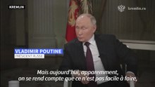 Une défaite de la Russie en Ukraine est "impossible", affirme Poutine