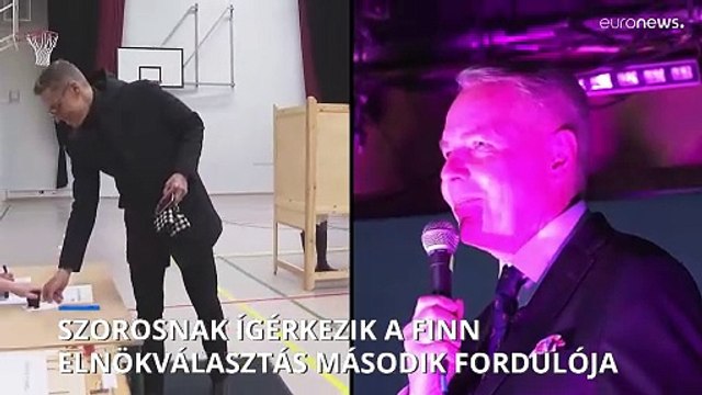 Szorosnak ígérkezik a finn elnökválasztás második fordulója
