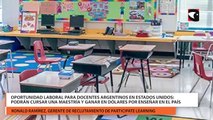 Oportunidad laboral para docentes Argentinos en Estados Unidos podrán cursar una maestría y ganar en dólares por enseñar en el país