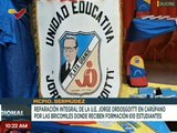 Sucre | Estudiantes agradecen la recuperación de la U.E Jorge Ordosgoitti del Mcpio. Bermúdez