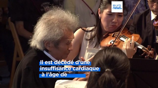 Décès du célèbre chef d'orchestre japonais Seiji Ozawa