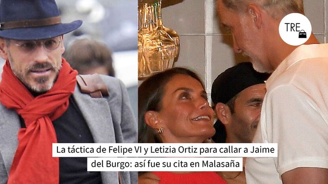 La táctica de Felipe VI y Letizia Ortiz para callar a Jaime del Burgo: así fue su cita en Malasaña