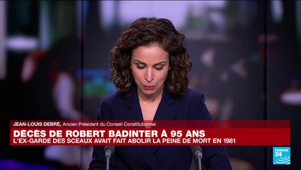 Mort de Robert Badinter : souvenirs d'un "personnage rare qui exprimait les voix de la République et de l'intelligence"