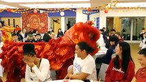 Energetic lion dance welcomes students to Steyning Grammar School for its first Chinese exchange trip