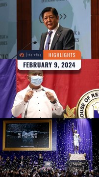 Rappler's highlights: Marcos on charter change, Arnie Teves, Kobe Bryant | The wRap | February 9, 2024