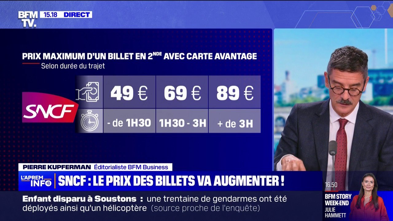 Les prix des TGV ont augmenté pour certains abonnés depuis le 1er février