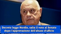 Decreto legge Nordio, salta il voto al Senato dopo l'approvazione dell'abuso d'ufficio