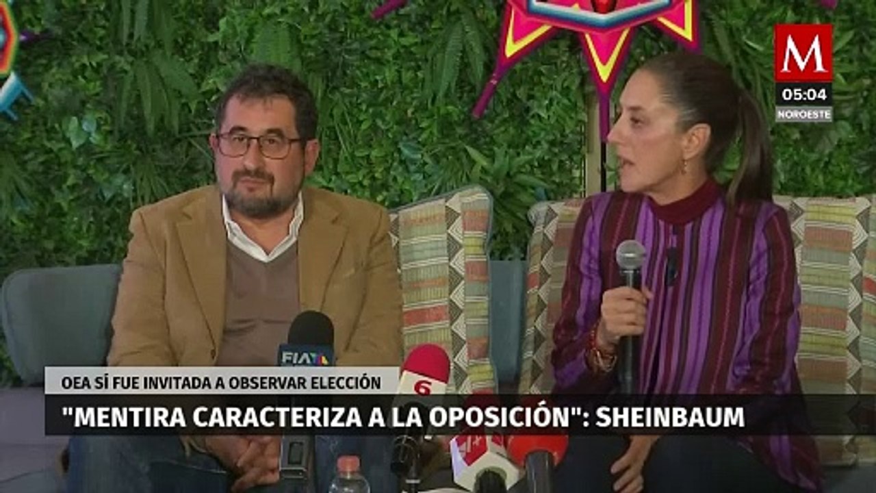 Sheinbaum afirma que la oposición se ha caracterizado por la mentira: “mientras más mienten, más se hunden”
