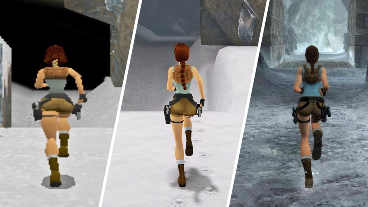 Tomb Raider 1-3 Remastered im Grafikvergleich: Original vs. 2024-Remaster