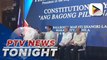 PBBM, expresses support to amending economic provisions of Constitution