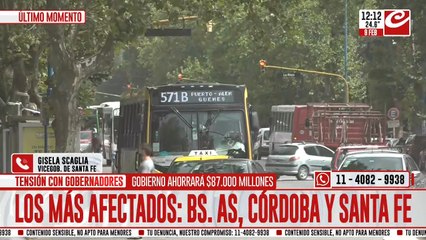 La vicegobernadora de Santa Fe, sobre la quita de subsidios al transporte en el interior: "No esperábamos esta actitud"