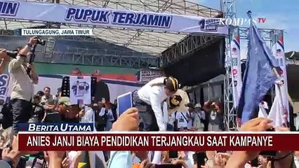 Kampanye di Tulungagung, Anies Singgung Pupuk Subsidi hingga Biaya Pendidikan