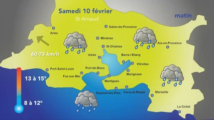 Météo : week-end humide et venté