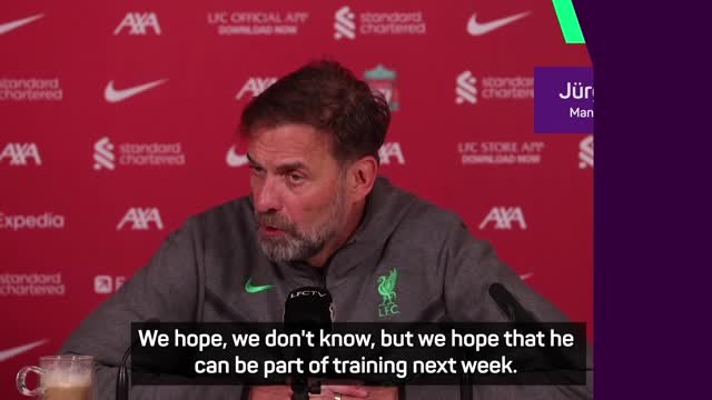 'He's heading in the right direction' - Klopp issues Salah injury update