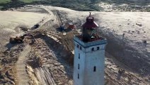 Fyrtårn bliver flyttet - Rubjerg Knude Fyr i Hjørring Kommune |2019| DR
