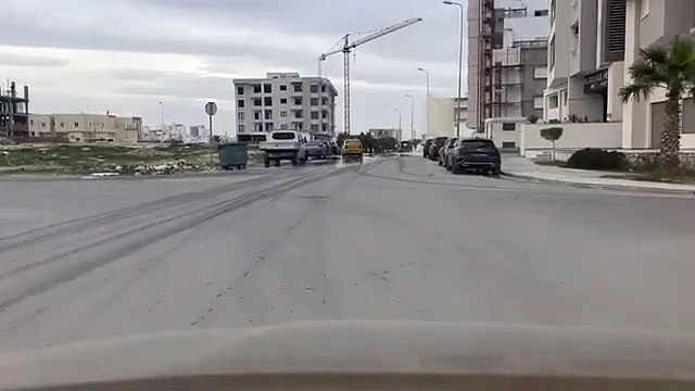 جوهرة سوسة : انفجار انبوب ماء منذ قليل