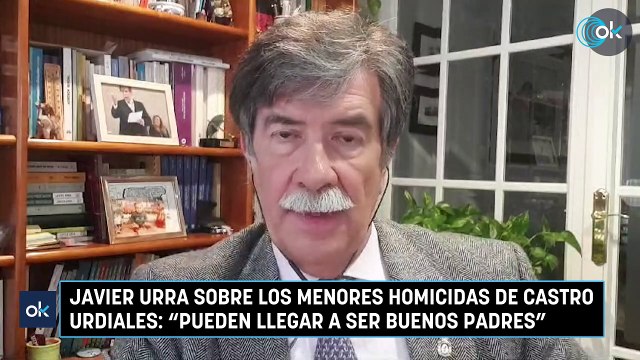 Javier Urra sobre los menores homicidas de Castro Urdiales: Pueden llegar a ser buenos padres