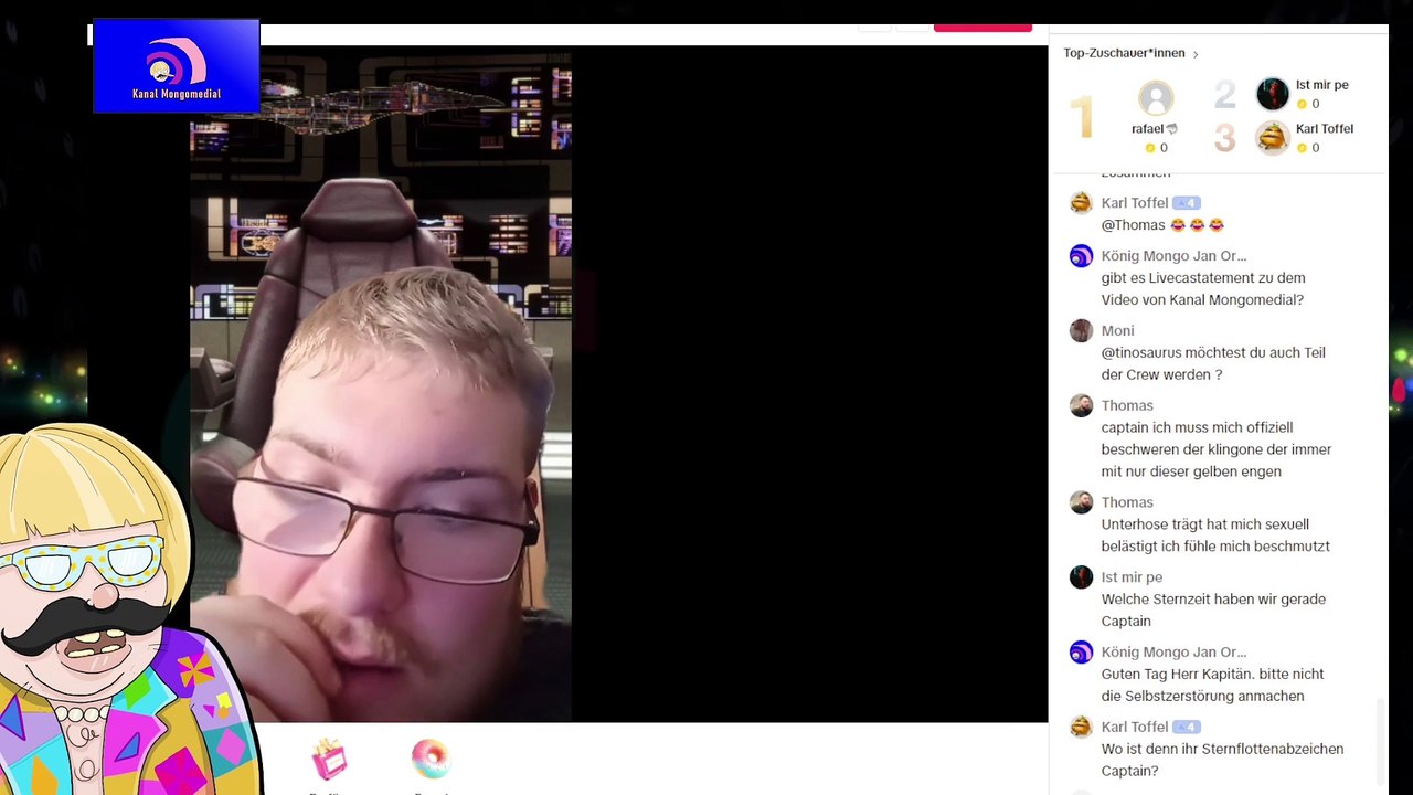 Kapitän Kevin Live