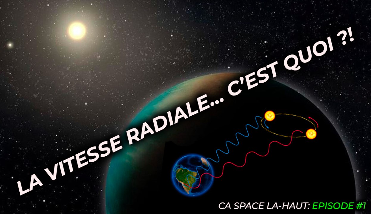 Détecter une #exoplanète par vitesse radiale... comment ça marche? #astronomie   #univers