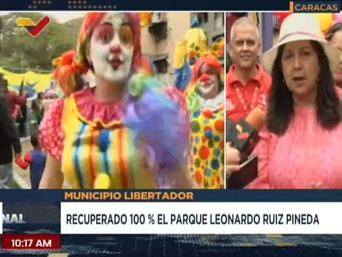 Caracas | Gobierno nacional rehabilitó parque Leonardo Ruiz Pinedad del Mcpio. Libertador