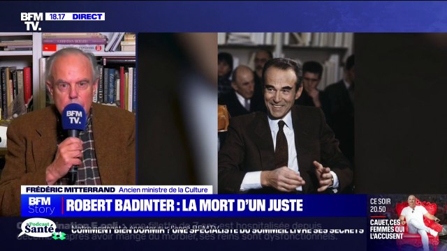 Mort de Robert Badinter: C'était un juste parmi les justes , affirme l'ancien ministre de la Culture Frédéric Mitterrand