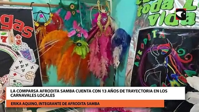 Los carnavales posadeños llegarán al barrio Itaembé Guazú de la mano de Afrodita Samba