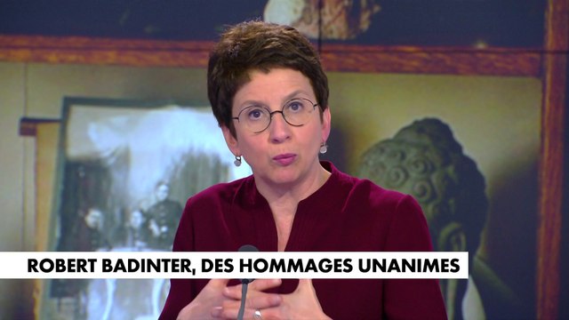 Véronique Jacquier : «Ce qu'incarnait Robert Badinter, c'était le respect fondamental à des valeurs à défendre. Et ça ce n'est pas la gauche, et ce n'est pas la droite»