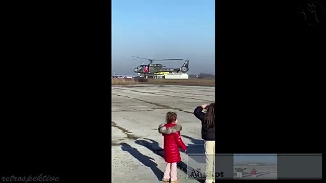 emGAZELA H-45 (SA342) Soko - Djed Mraz vizura1 Mahovljani LQBK Banja Luka 2023