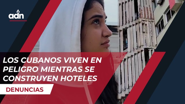 Los cubanos viven en peligro mientras se construyen hoteles. Denuncia ciudadana