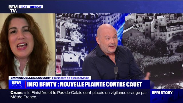 Nouvelle plainte contre Sébastien Cauet: pour Emmanuelle Dancourt (Metoo Médias), l'animateur est le même style de personnage que Patrick Poivre d'Arvor avec le même style de procédés