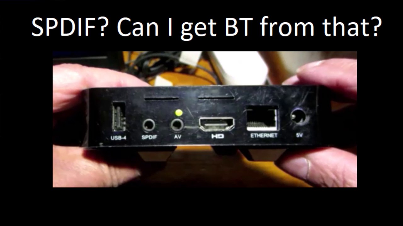 SPDIF Bluetooth Audio Secrets