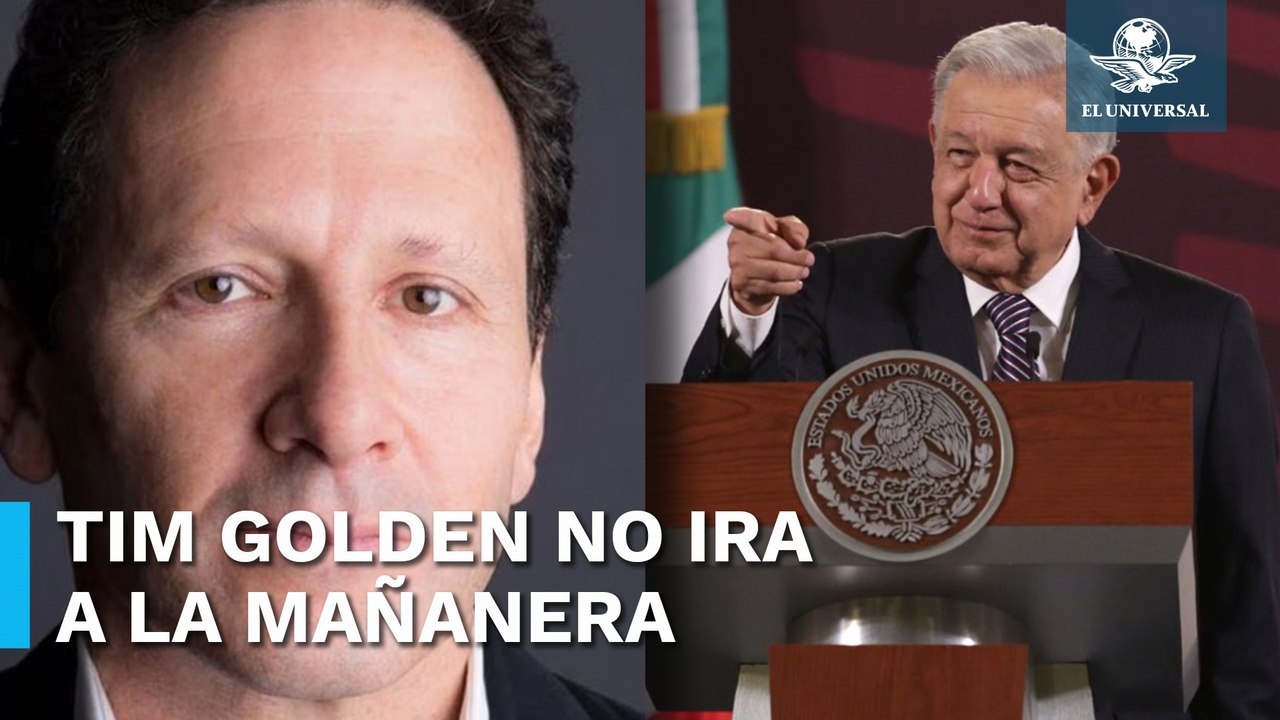 Tim Golden y ProPublica rechazan invitación de AMLO de ir a La Mañanera