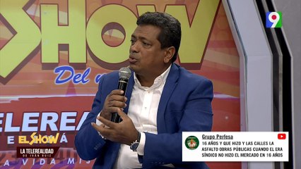 Junior Santos, desea retomar alcaldía de Los Alcarrizos | El Show del Mediodía