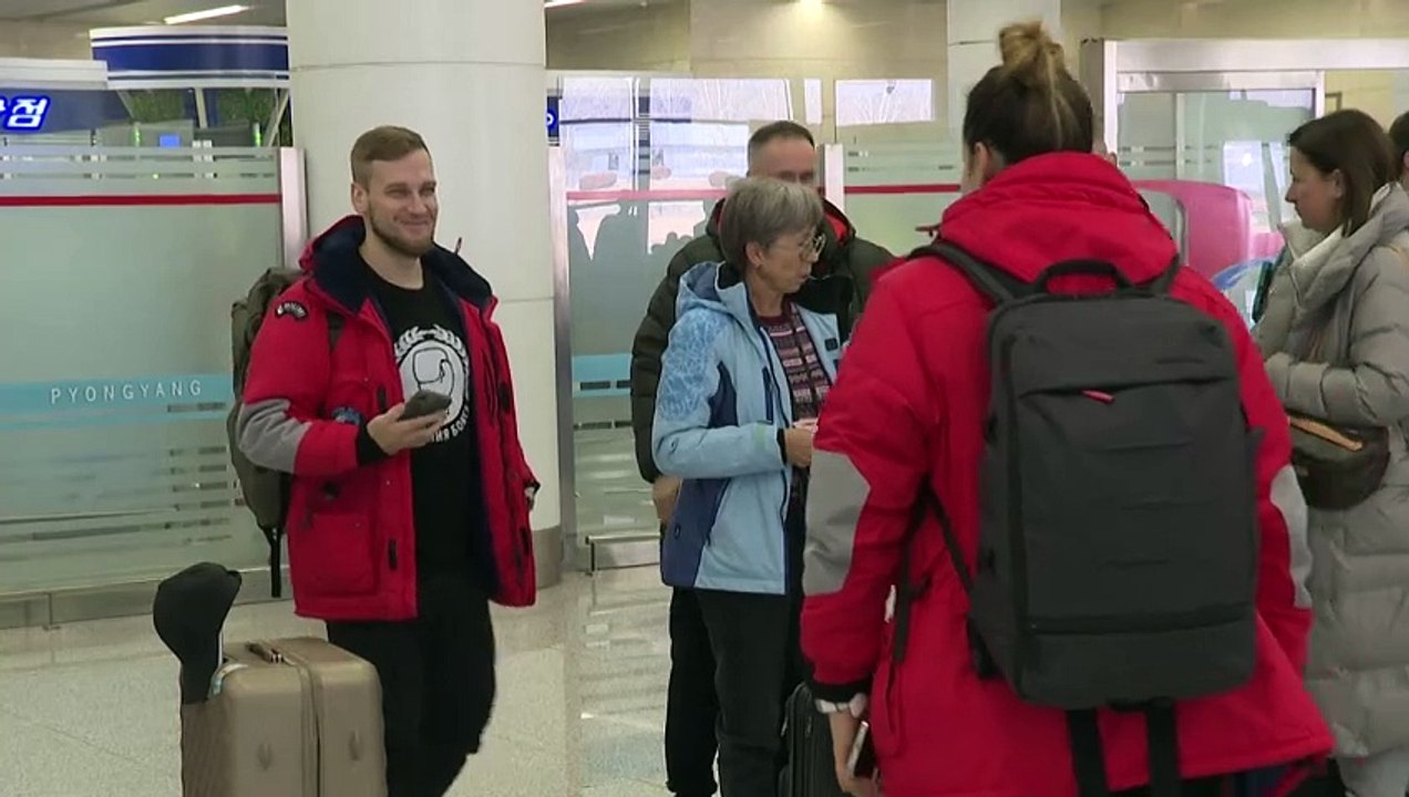 Erstmals seit Corona-Grenzschließung ausländische Touristen in Nordkorea